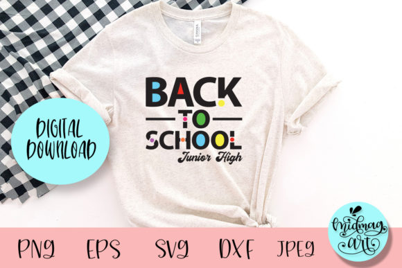 Back to School Junior High Svg for Creative Projects