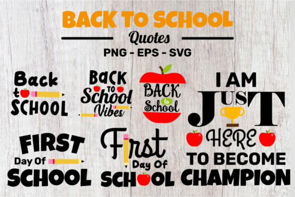 Back to School Quotes SVG Bundle: A Creative Resource for Designers and Businesses