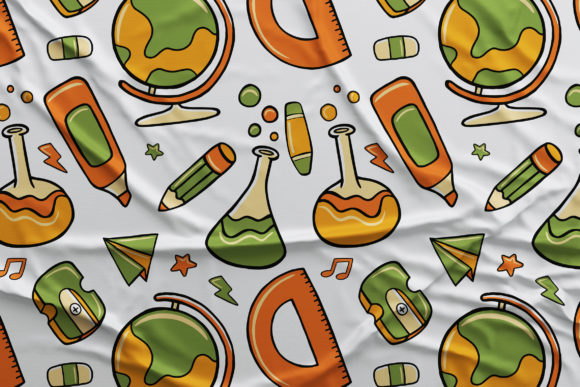 Back to School Seamless Pattern 02: A Versatile Design for Multiple Applications