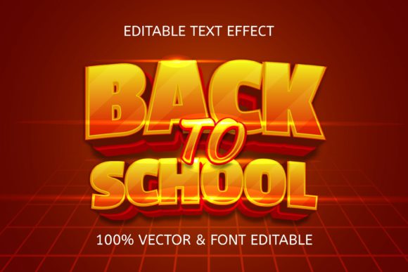 Back to School Style Cartoon Text Effect: A Strategic Choice for Visual Communication