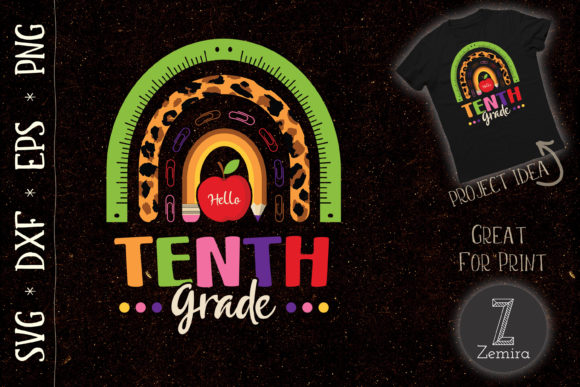 Celebrating a New Chapter with Hello Tenth Grade Rainbow Back to School