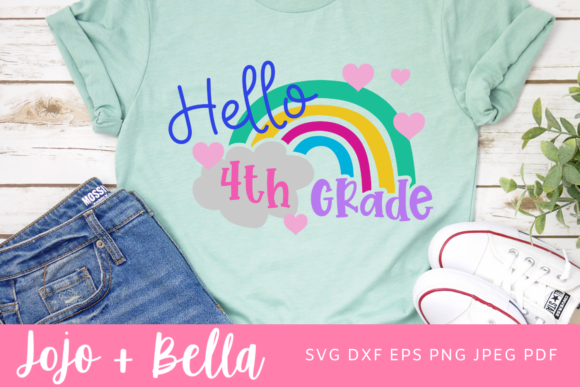 Hello 4th Grade SVG: A Creative Asset for Back-to-School Projects and Beyond