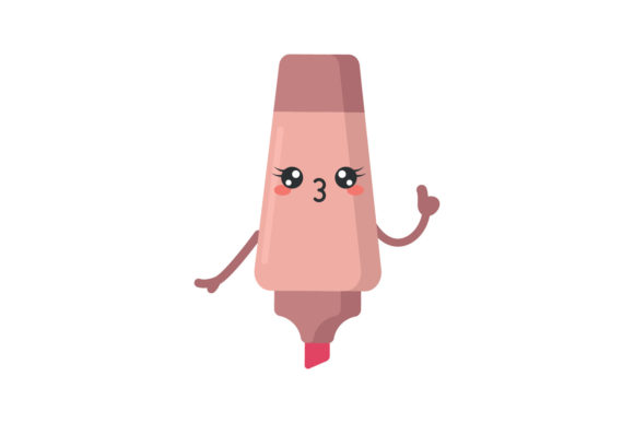Pencil Back to School Kawaii Vector: A Versatile Design Resource for Creative Projects